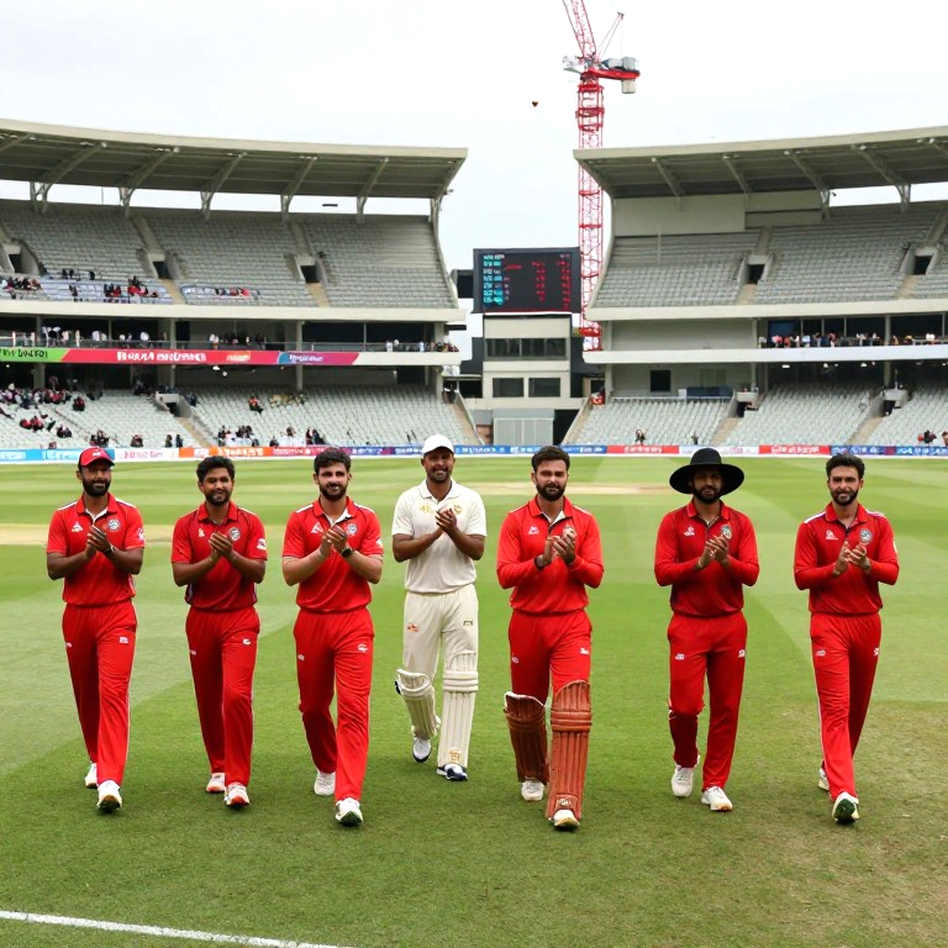 ১১৩ রানে গুটিয়ে যাওয়া ভারত এ: পাঁচটি শূন্য যেখানে সংখ্যা নয়, বিন্যাস